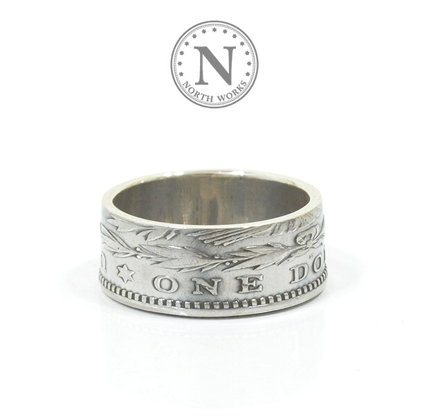ノースワークス NORTH WORKS N-002-2 1$ HALF RING コイン リング