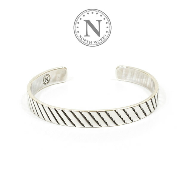 楽天市場】ノースワークス W-011 900Silver Triangle Cuff Bracelet