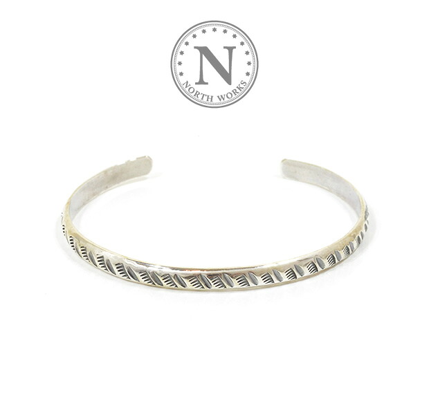 ノースワークス W-042 900Silver Round Cuff バングル|EXTREME