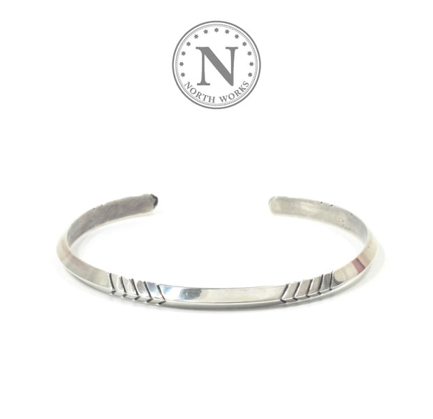 楽天市場】ノースワークス NORTH WORKS W-303 Stamped Bangle
