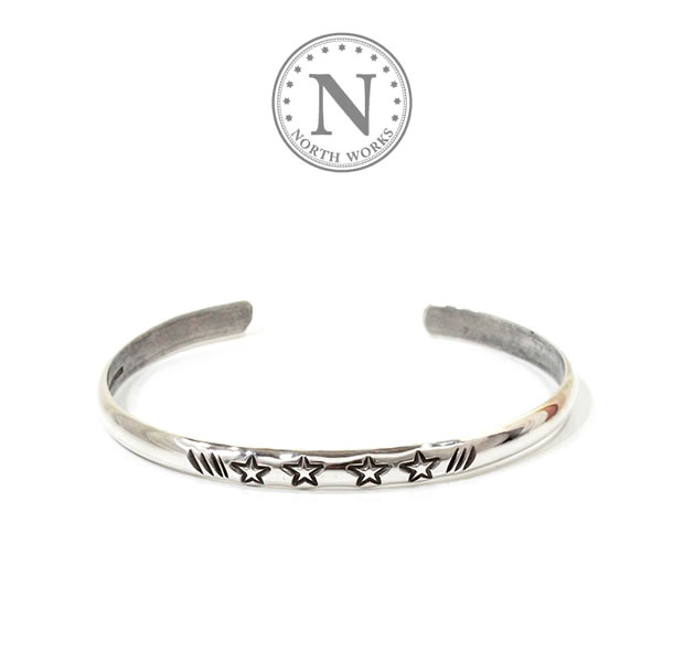 NORTH WORKS 900silver バングル 楽天市場】ノースワークス W-041 900Silver Round Cuff バングル