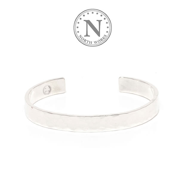 【楽天市場】ノースワークス NORTH WORKS W-303 Stamped Bangle Silver シルバー クロス バングル：EXTREME