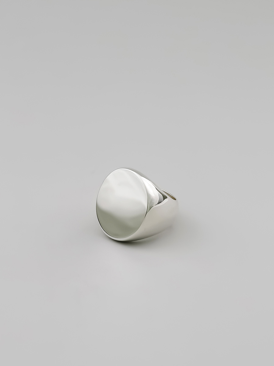 UNKNOWN. U091A &ldquo; v.e SIGNET &rdquo; RING / SILVER アンノウン シルバー リングシンプル メンズ レディース｜EXTREME