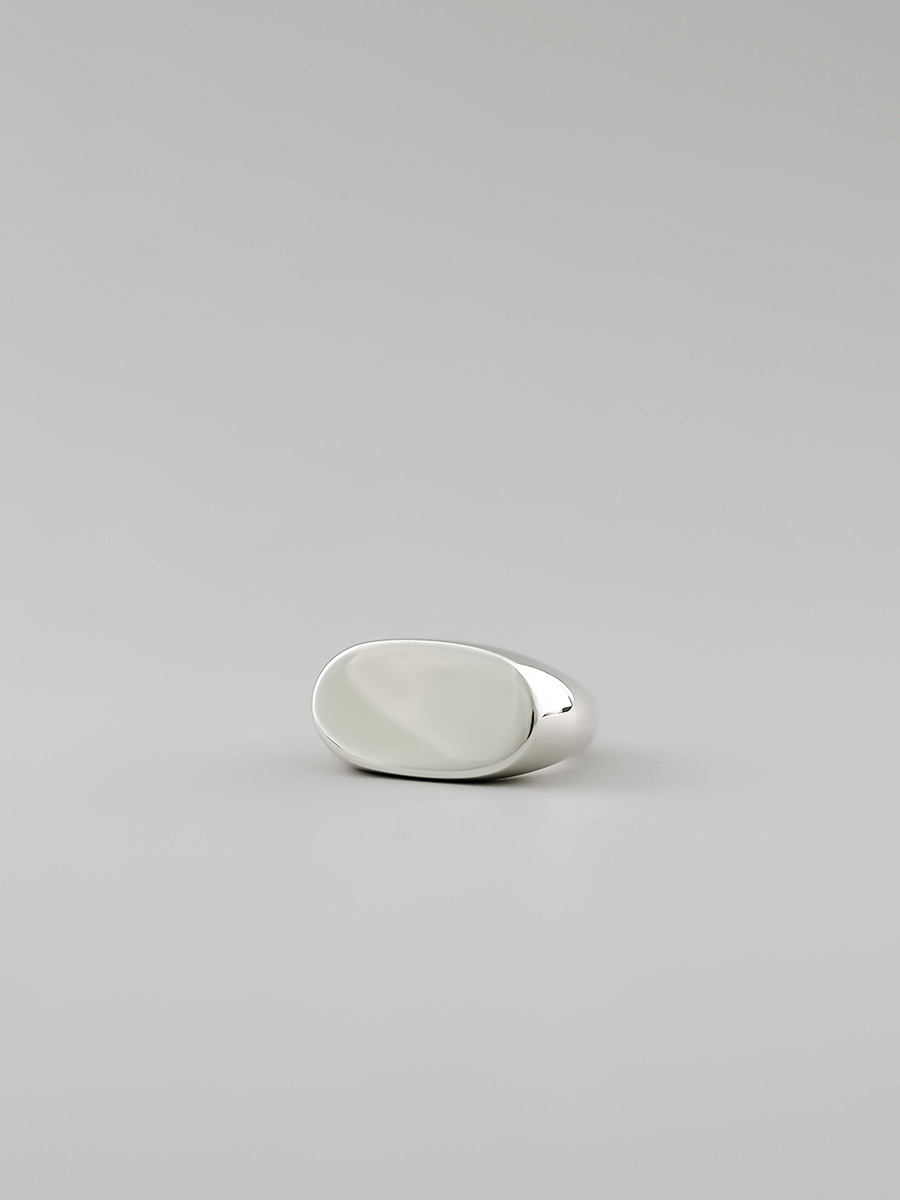 UNKNOWN. U092B “ h.e SIGNET ” RING / SILVER アンノウン シルバー リング シンプル メンズ レディース