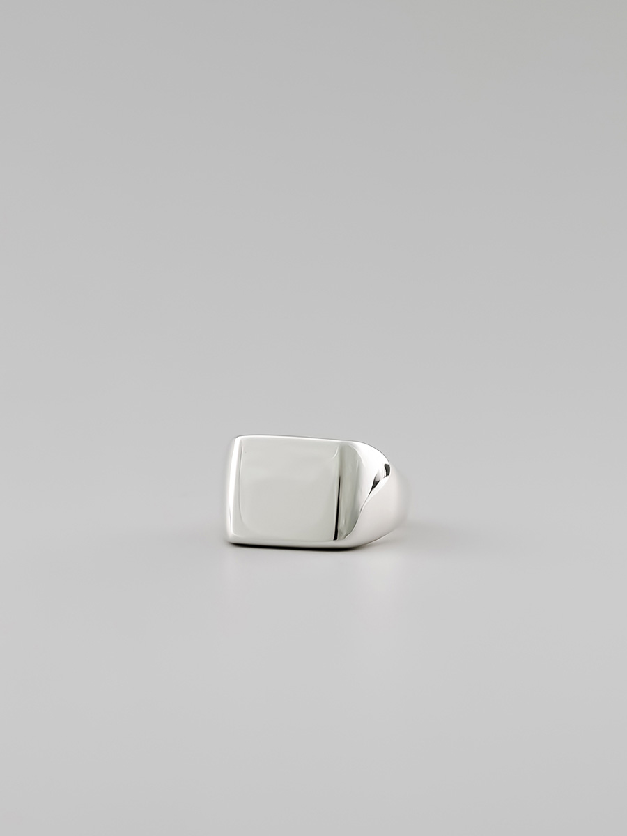 UNKNOWN. U093C “ p.s SIGNET ” RING / SILVER アンノウン シルバー リング シンプル メンズ レディース