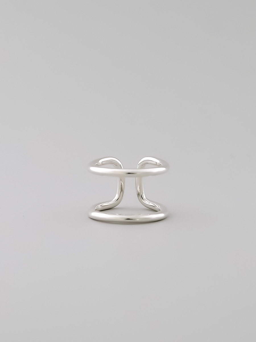 UNKNOWN. U0102 “ FRAME ” RING / SILVER アンノウン シルバー リング シンプル メンズ レディース