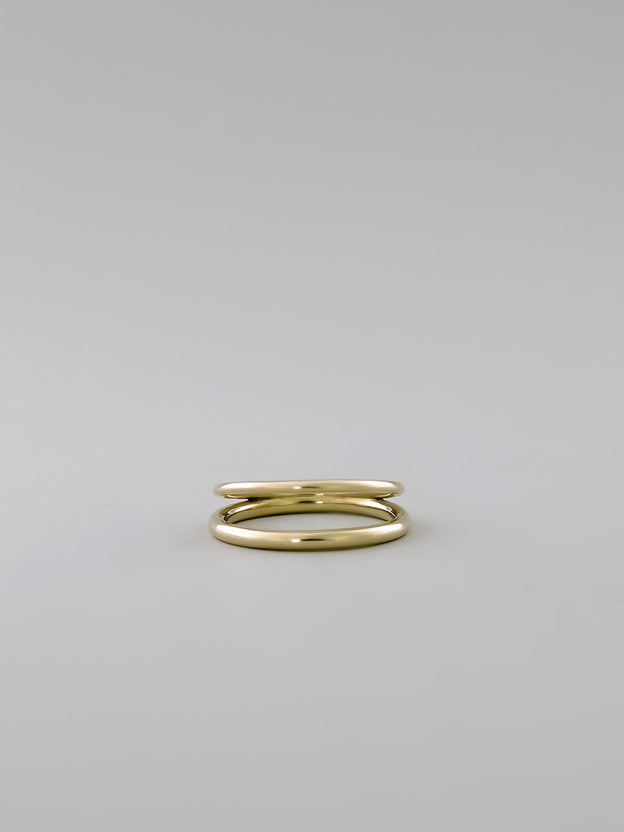 UNKNOWN. U075 “ SUBTLE ” RING / BRASS アンノウン ブラス 真鍮 リング シンプル メンズ レディース