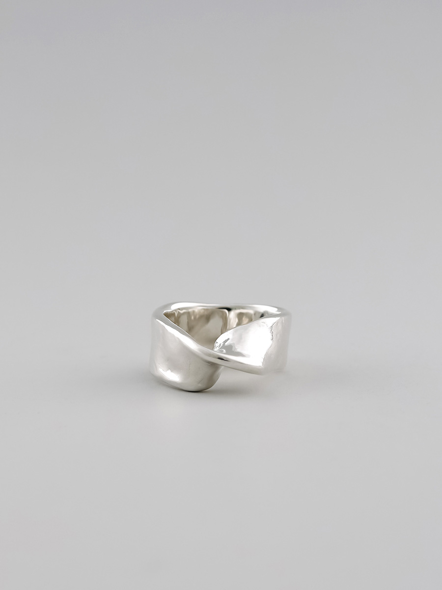 UNKNOWN. U564 “ CANAL ” RING / SILVER アンノウン シルバー リング シンプル メンズ レディース