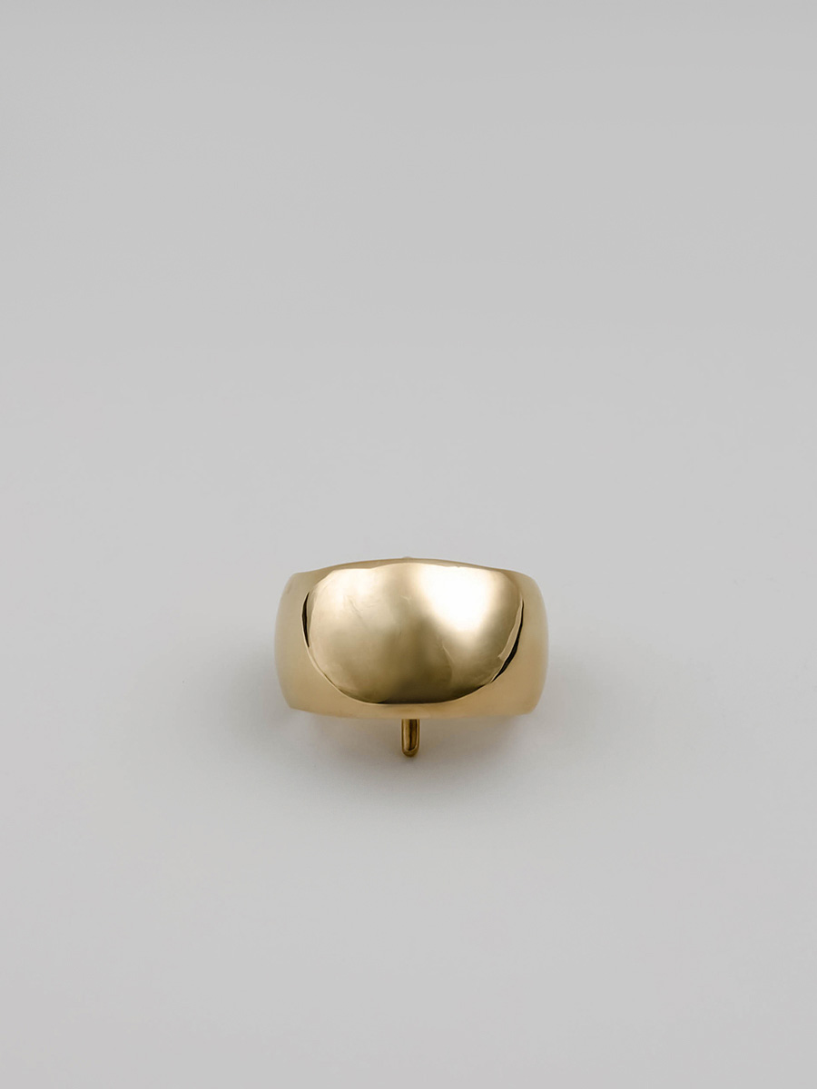 UNKNOWN. U603A “ TUBE1 ” HAIR / BRASS 金管楽器 ヘアアクセシンプル レディース