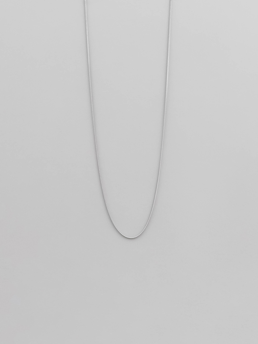 UNKNOWN. アンノウン U102 \" K18 GOLD/KIHEI \"" CHAIN NECKLACE / K18 WHITE GOLD18金 K18 ゴールド チェーン店 首飾り 分かりやすい メンズ レディース"