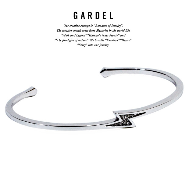 Gardel ガーデルgdb037mr Children桜井和寿さん愛用イナズマ バングルbracelet ブレスレットsilver925 シルバー ダイヤモンド シンプルメンズ レディース アクセサリー Cliniquemenara Ma