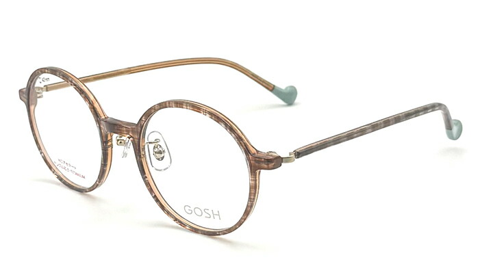 度付きメガネ 眼鏡 【GOSH ゴッシュ】 圧縮アセテート 薄型 軽量 アイウェア 1.60薄型非球面度付きレンズセット GO2026-02【送料無料】 メガネフレーム レンズセット｜メガネ、レンズ交換のアイベリー