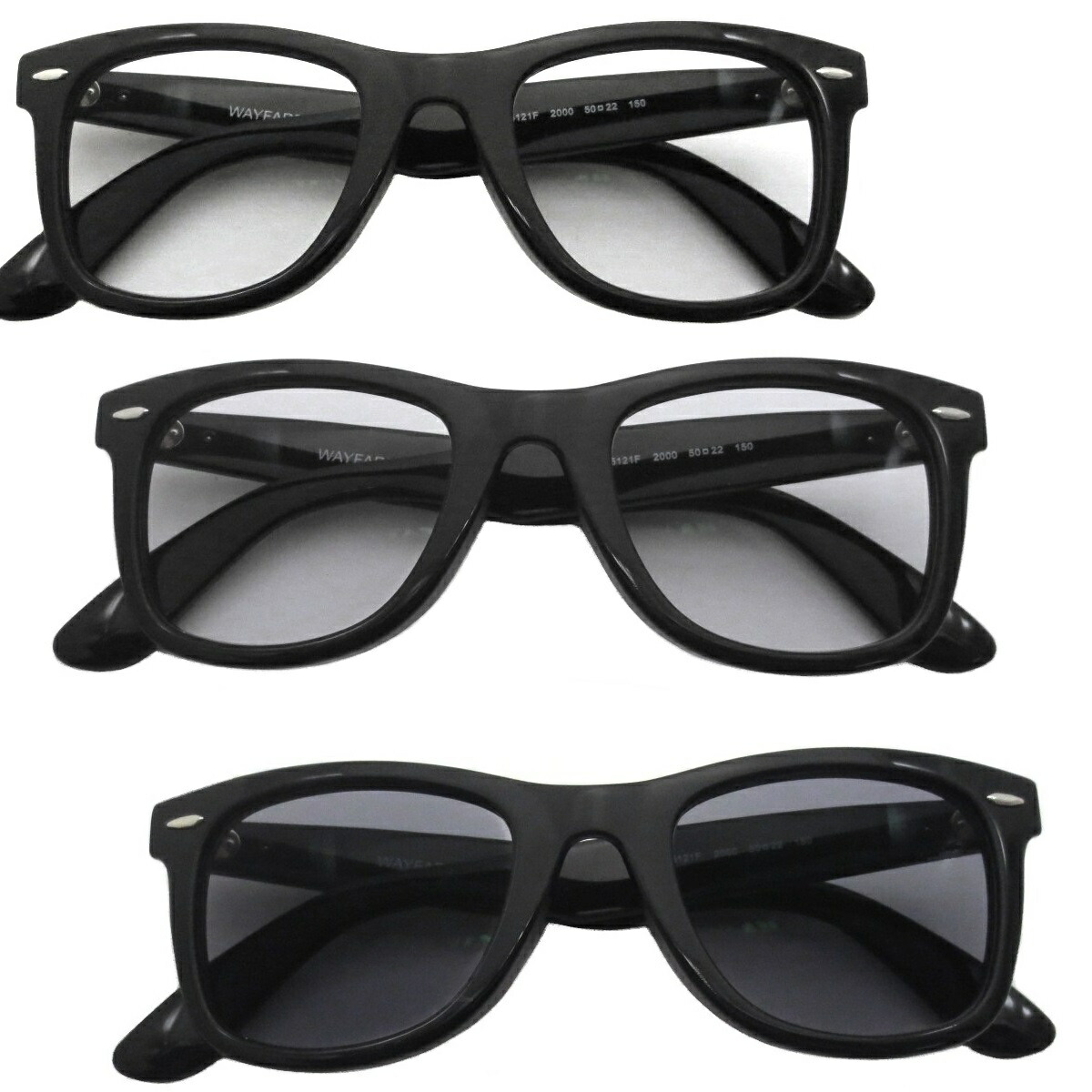 HOYA・調光水晶体付き添い人書き割り レイバン 眼鏡 Ray-Ban RX5121F 2000（50）ウェイファーラー【色が変わる調光水晶体付 HOYA サンテック調光眼鏡書き割り】（調光眼鏡 調光黒眼鏡）WAYFARERクロセルフレーム メンズ レディース 男女兼用 木村拓哉 キムタク