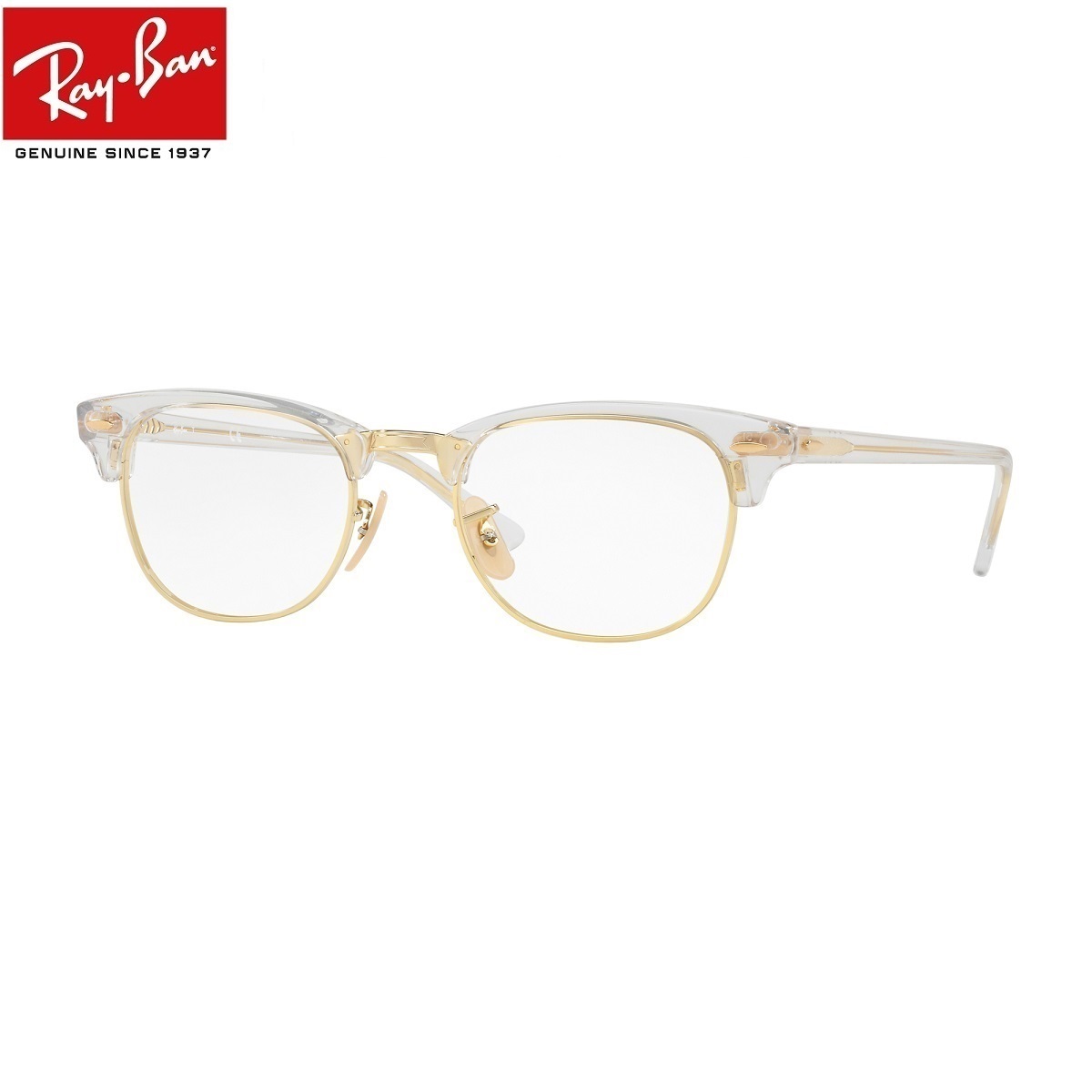 人気定番の 5762 49 Rx5154 Ray Ban かっこいいシニアグラス 中間度数 メガネ ブルーライトカット老眼鏡 ブローフレーム 正規メーカー保証書付 あす楽対応 Uvカット ブルーライトカットレンズpc スマホ 男女兼用 レディース メンズ サーモント