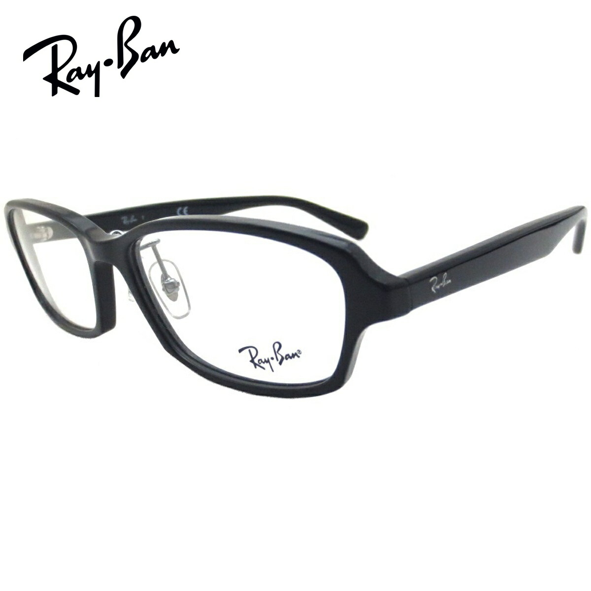 ブルーライトカット老眼鏡 0.5～4.0 レイバン Ray-Ban 眼鏡 真っただなか相対度数 かっこいい年がしら水飲み RX5385D 2000(大いさ55) メンズ UVカット・ブルーライトカットレンズマイコン・スマホ バッグ・小物・ブランド雑貨-眼鏡・サングラス-老眼鏡