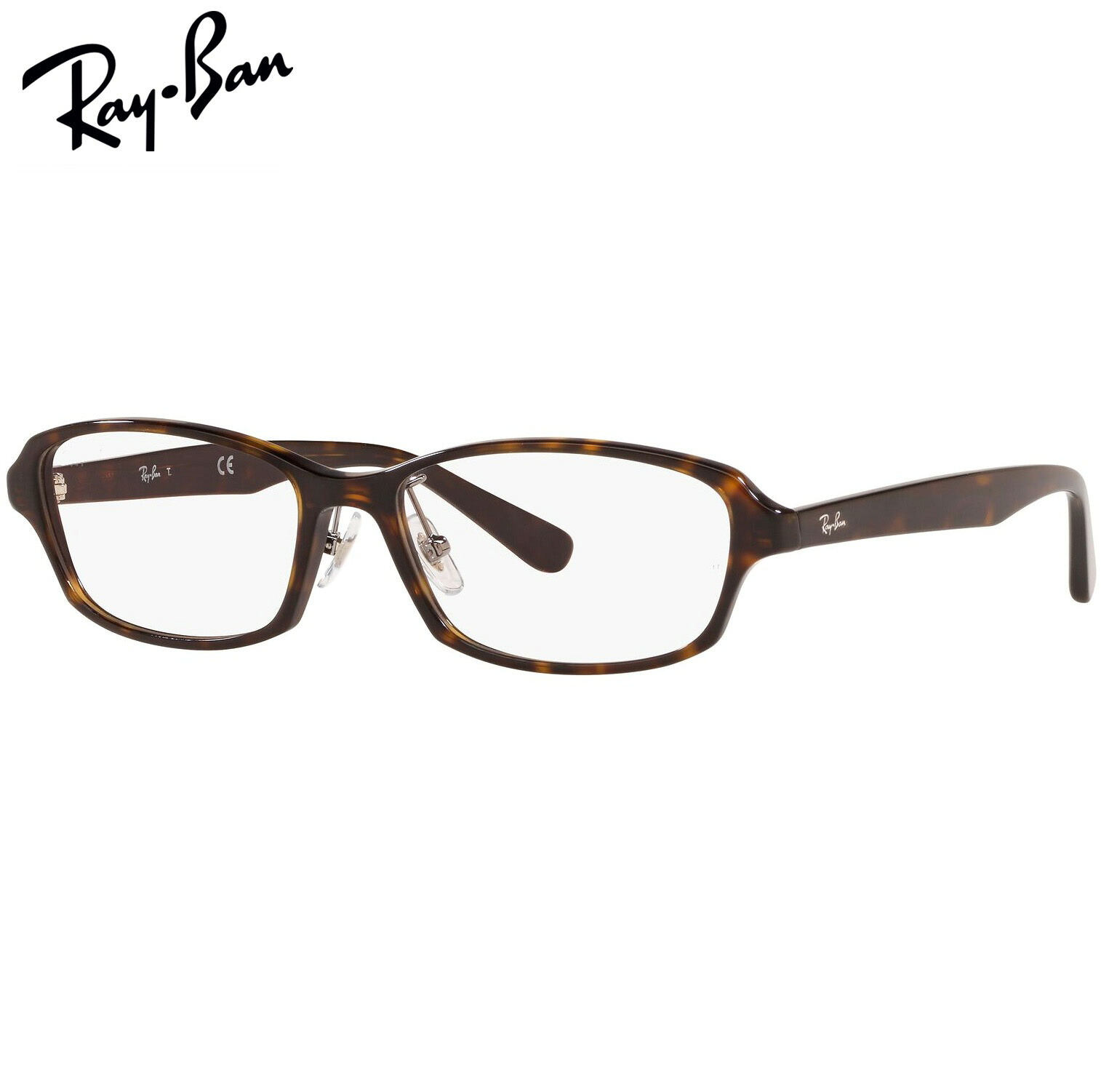 UVカットレンズ付 レイバン Ray-Ban 伊達メガネ UVカットレンズ付メガネ メガネフレーム眼鏡 RX5385D 2012(サイズ55) クリアレンズ 近視 乱視 老眼鏡 ブルーライト