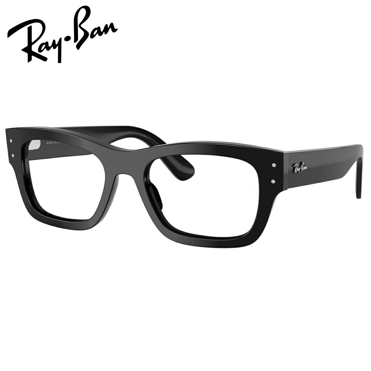 ブルーライトカット老眼鏡 0.5～4.0 レイバン Ray-Ban レイバン 眼鏡 枠組み 真っただなか相対度数 かっこいい年がしら水呑み RX7683V 2000（大いさ55） メンズ UVカット・ブルーライトカットレンズマイコン・スマホJOSEPH ジョセフ