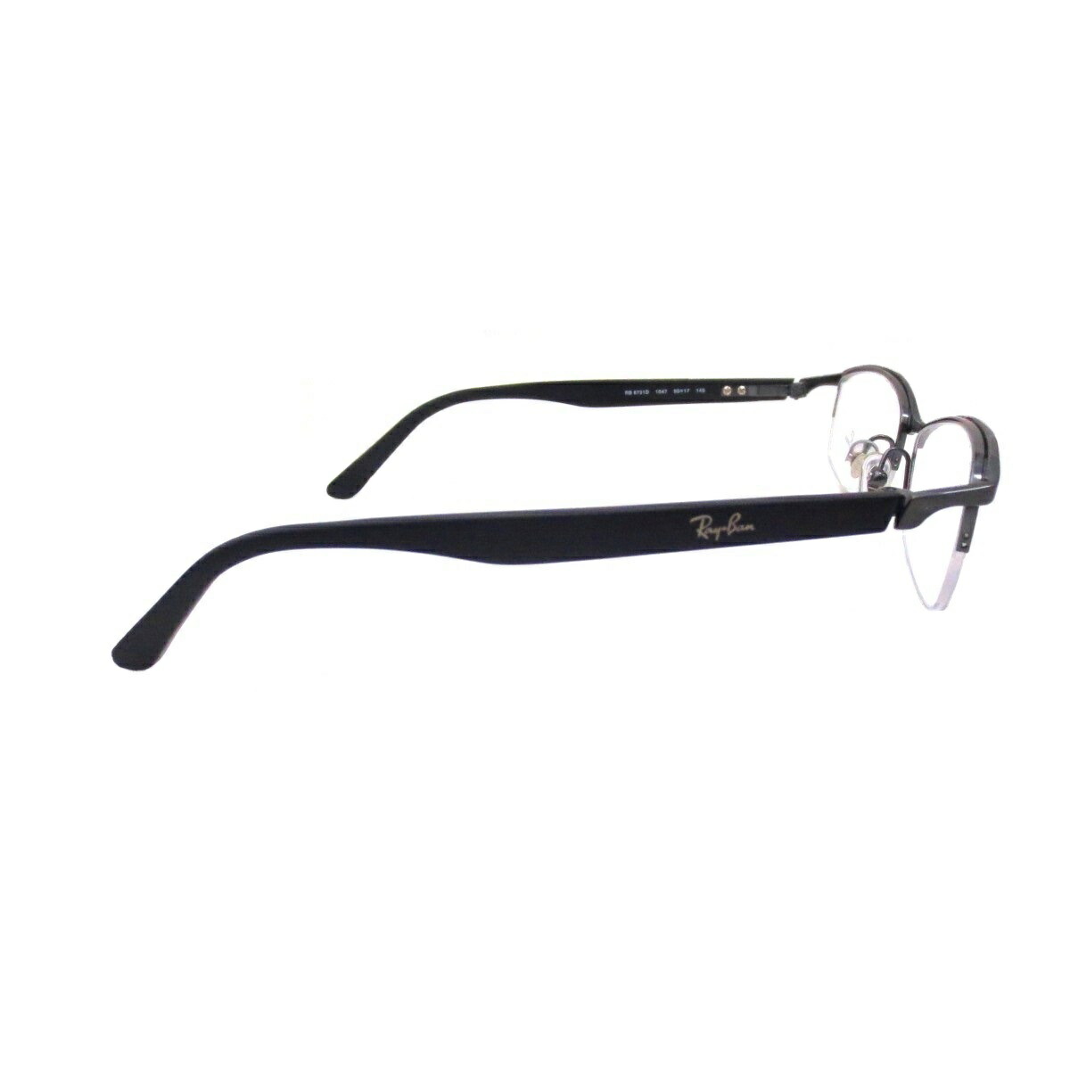 ブルーライトカット老眼鏡メガネ中間度数かっこいいシニアグラスRay-BanRX8731D1047メンズレディース男女兼用UVカット・ブルーライトカットレンズPC・スマホ【正規メーカー保証書付】【あす楽対応】