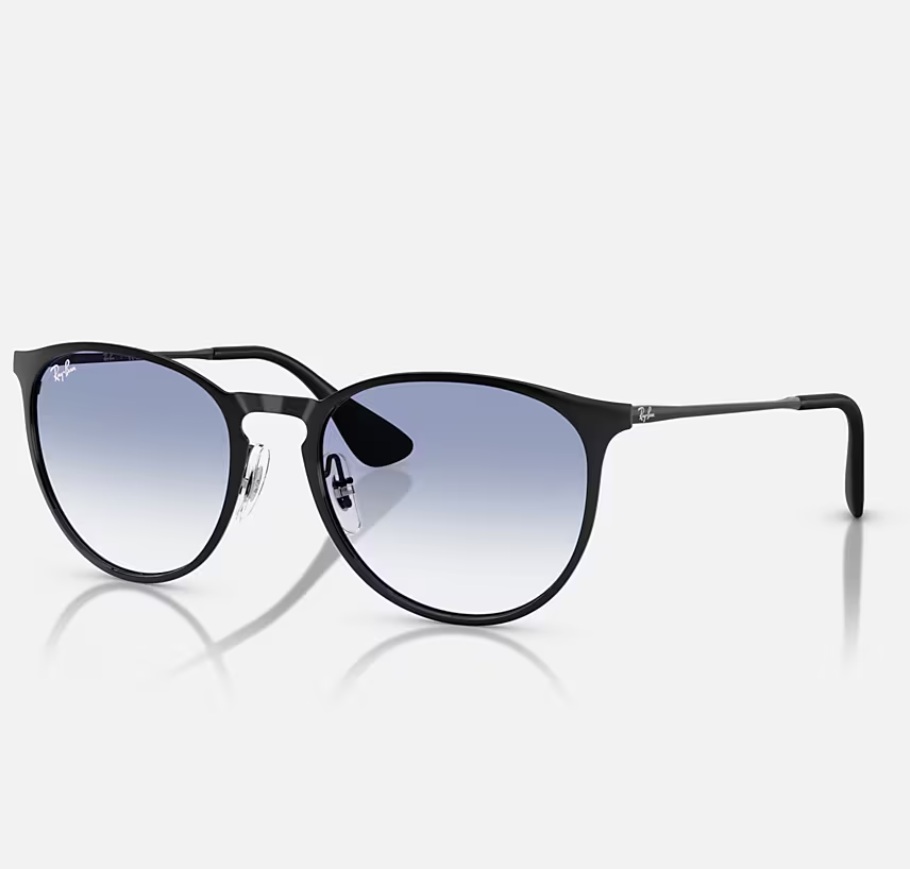 レイバン サングラス Ray-Ban RB3539 002/19 (54サイズ）ERIKA METAL エリカ メタル メーカー保証書付 0RB3539-002/19 RB3539 00219 54mm ブルー ブラック　グラデーション