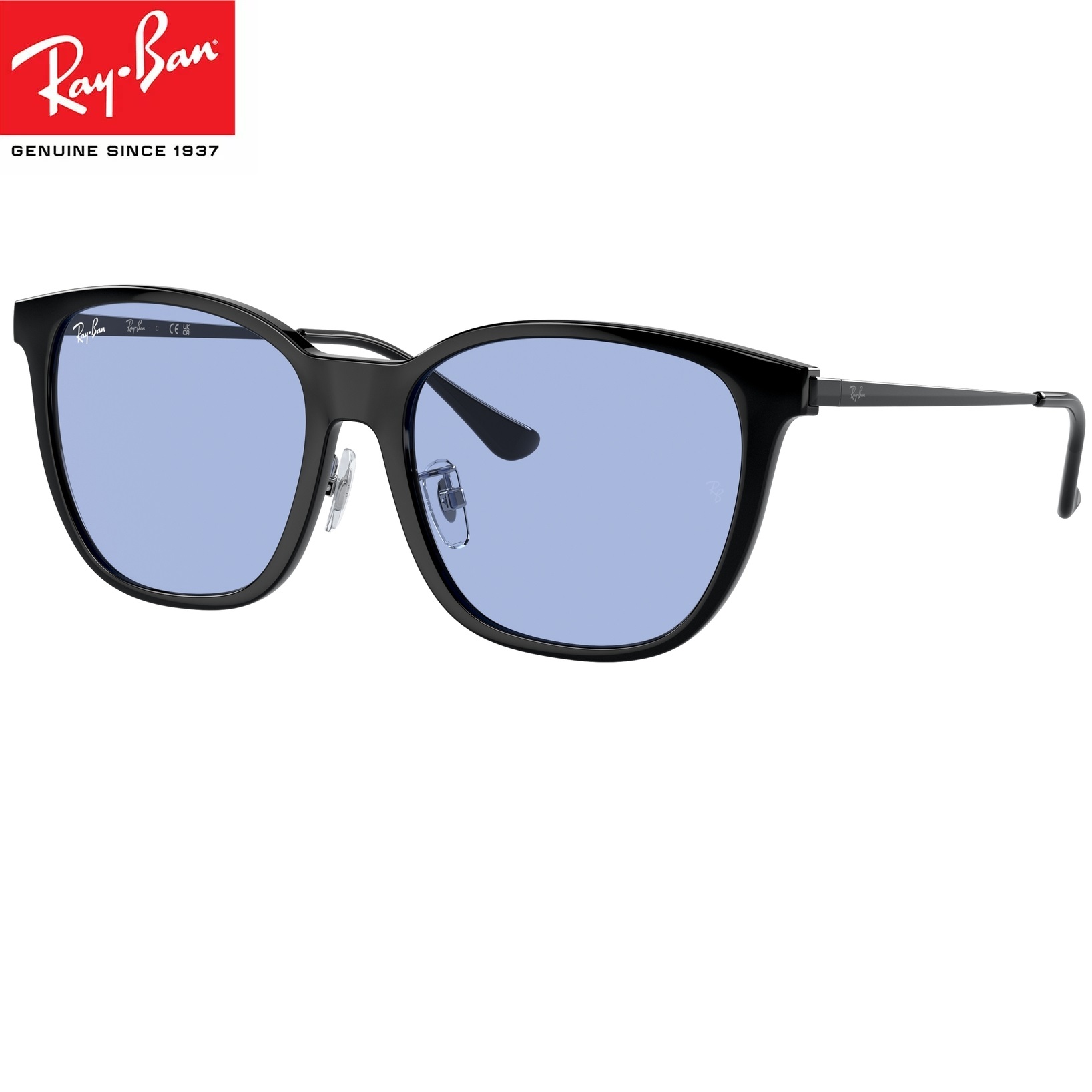 Ray-Ban　レイバン　RB4334D サングラス RB4334D Sunglasses in Black and Blue Classic - RB4334D | Ray