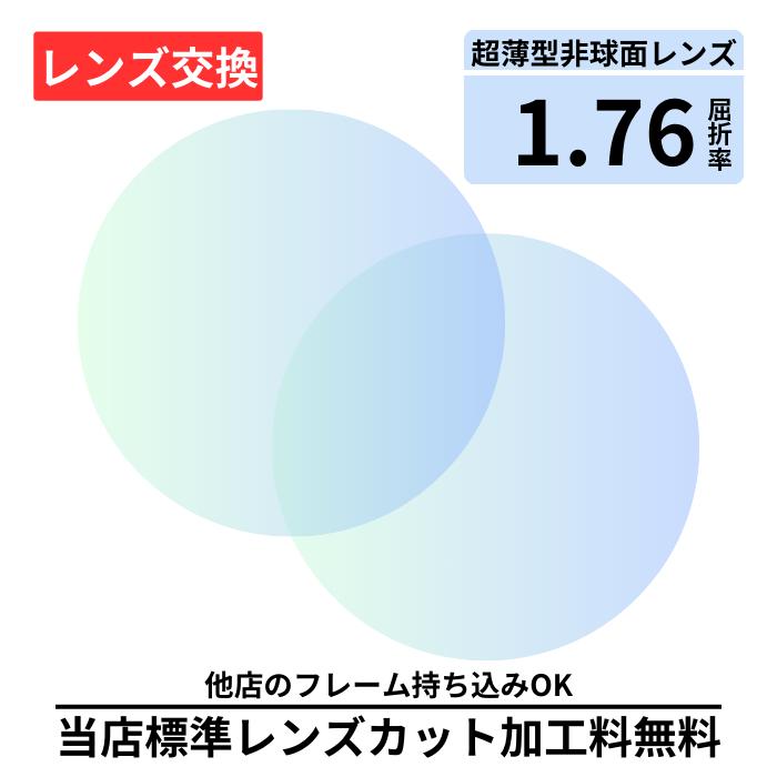 楽天市場】非球面レンズ 1.76 東海光学ベルーナZX-AS PGC 世界最薄