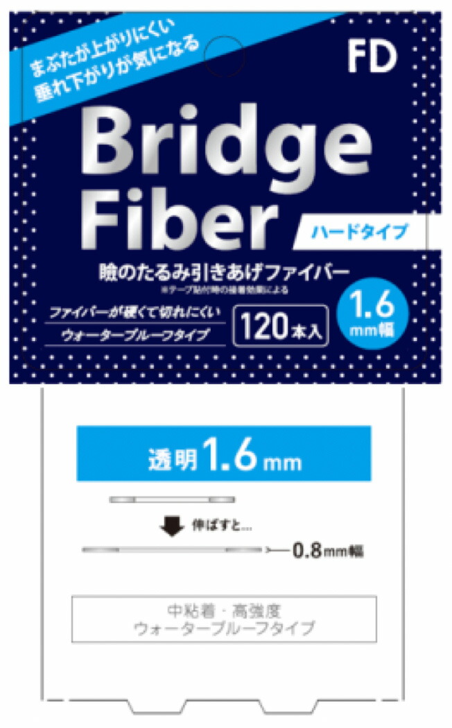 楽天市場 ブリッジファイバー 100本入り 1本入り 送料無料 二重テープ アイプチ 二重まぶた ふたえテープ くせ付け Fd ソフトタイプ ハードタイプ Z Eye Love