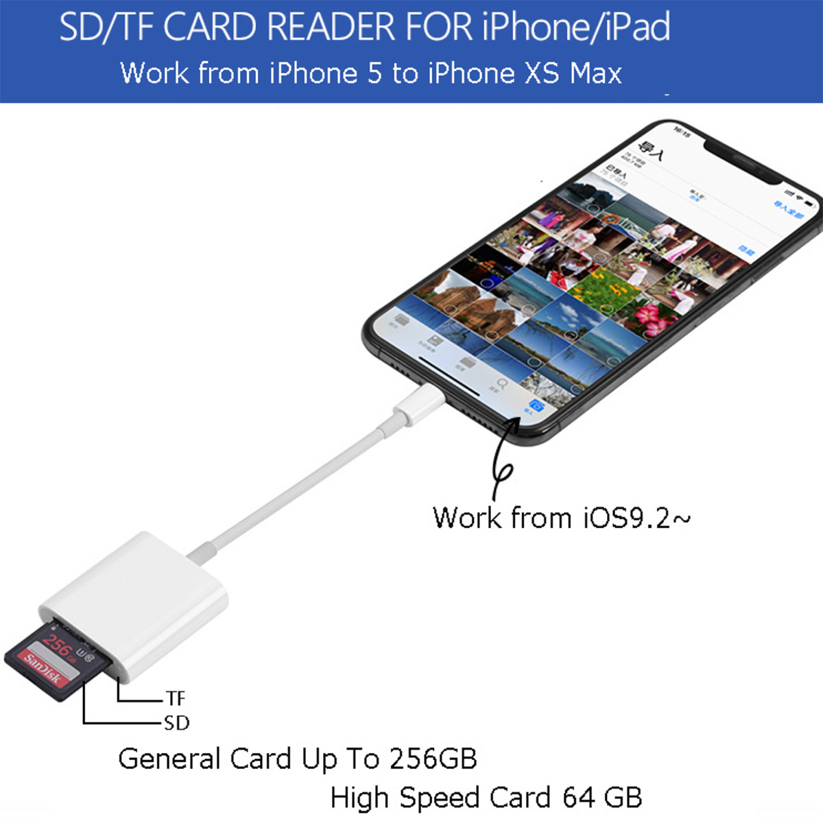 楽天市場 Lightning To Sd Tf 送料無料 Iphone Ipad 変換アダプター 変換ケーブル Sdカード Sdcard Reader Sdカードリーダー Sdhc Apple Iphone11 Xs Max Xs Xr X 8 7 Ipad アップル アイフォン 変換 アダプター Ios13 写真 画像 ライトニング アダプタ Eye Love