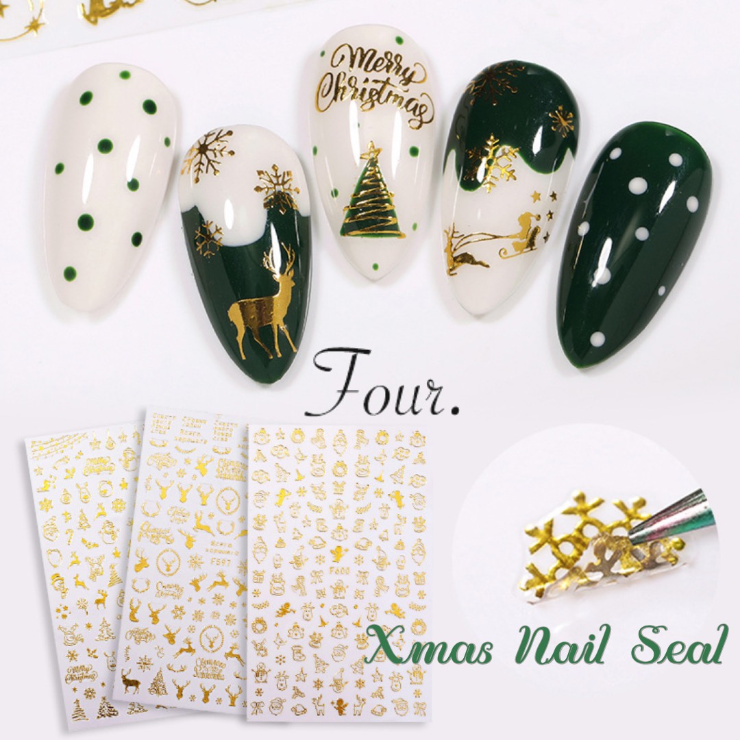 楽天市場 Four クリスマス ネイルシール ジェルネイル ネイルアート セルフネイル レジン ネイルパーツ ニュアンス おうちネイル シール ネイルシール ネイルステッカー Xmas Christmas 冬ネイル Eye Love
