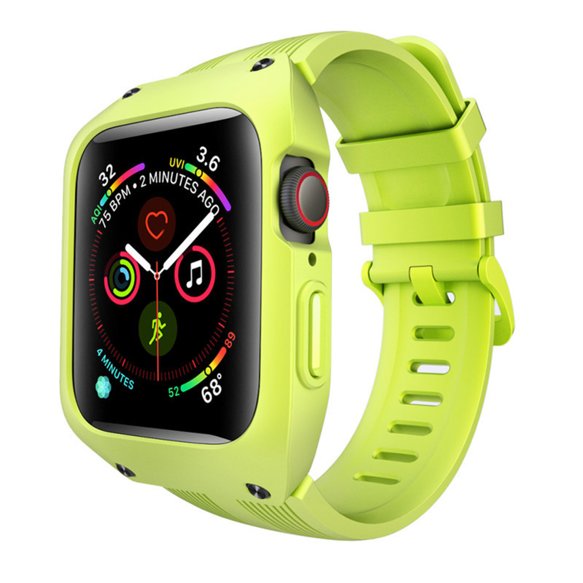 【楽天市場】耐衝撃 アップルウォッチ カバー&バンド 44mm用 （送料無料）apple watch series4 series5 44mm