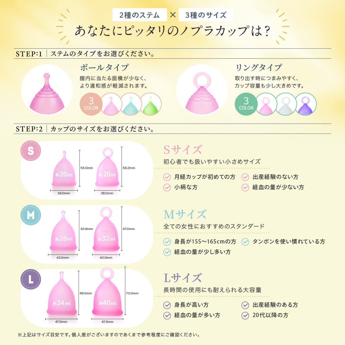 【公式】月経カップNopraCupノプラカップ(リング型)生理用品一般医療機器生理カップタンポン経血カップ初心者ナプキン不要