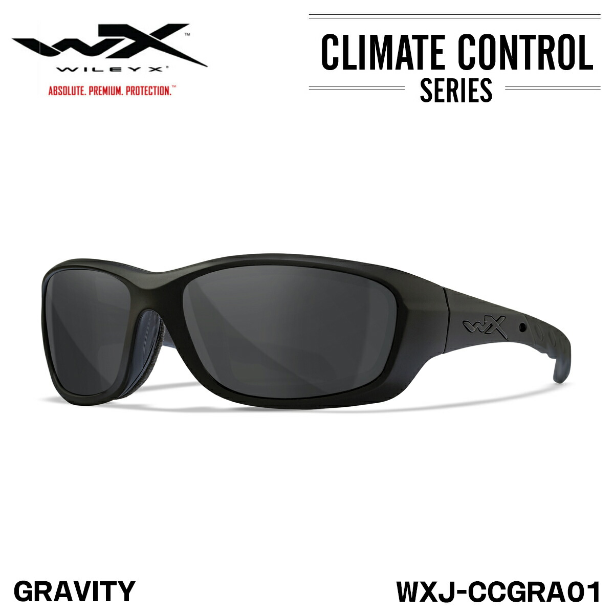 Wiley X ワイリーエックス VALOR ヴァロー WX Valor Sunglasses | Ballistic Rated | Wiley X