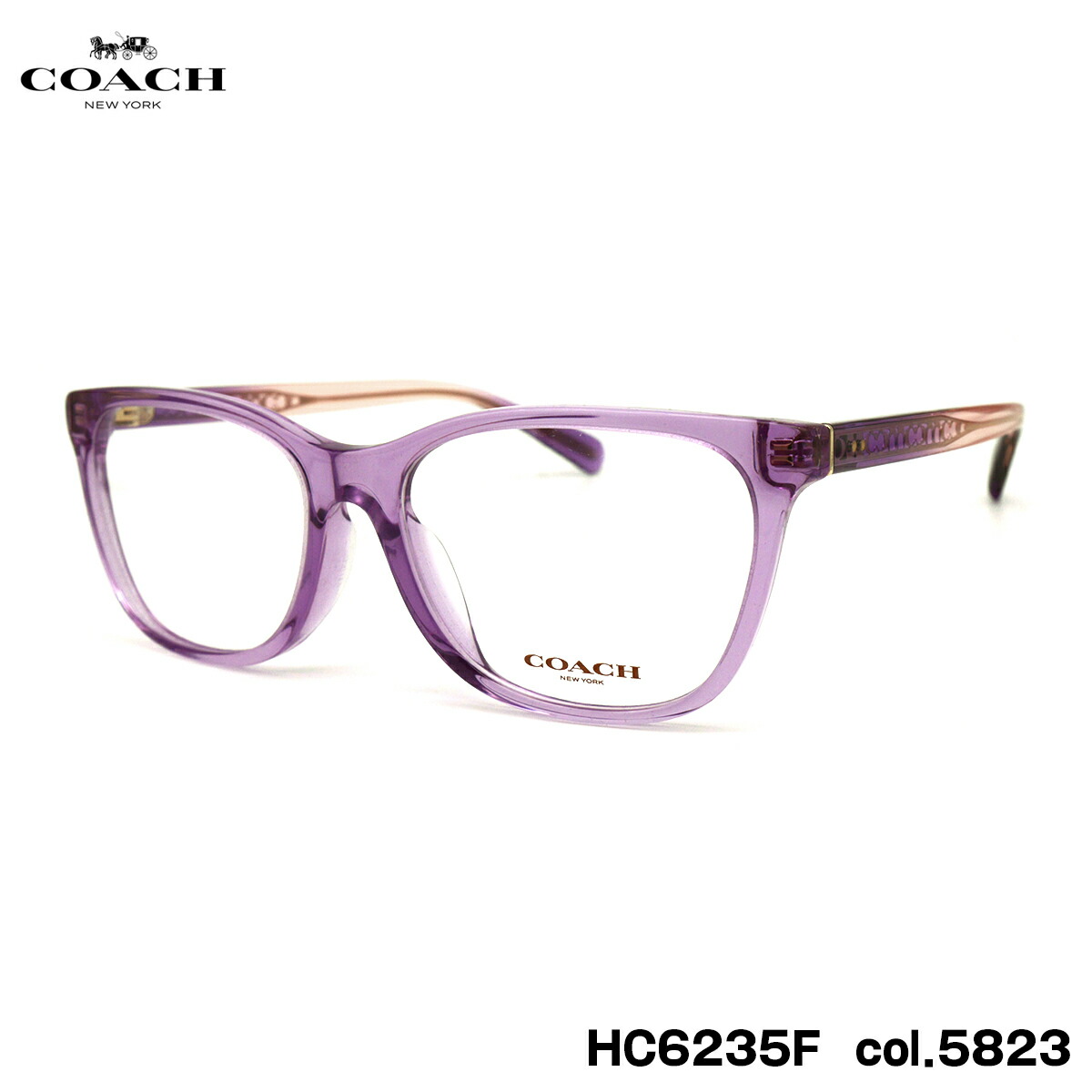 コーチ 老眼鏡 ブルーライトカット HC6235F col.5823 55mm COACH アジアンフィット UVカット 国内正規品 楽天市場】コーチ 老眼鏡 ブルーライトカット HC6235F col.5823 55mm