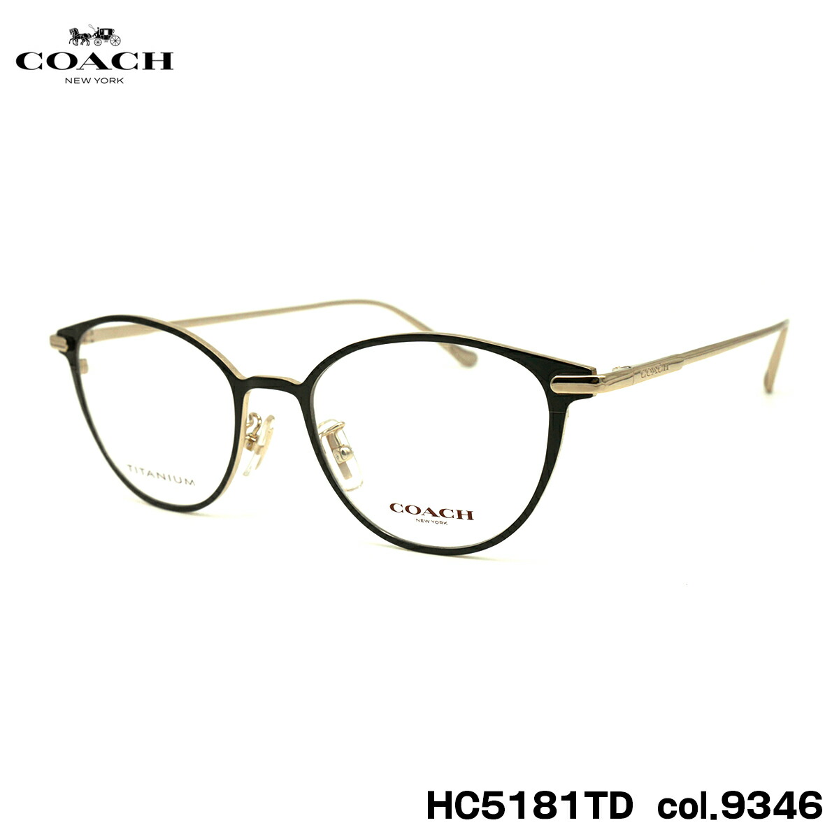 楽天市場】コーチ メガネ HC5181TD col.9405 51mm COACH アジアン