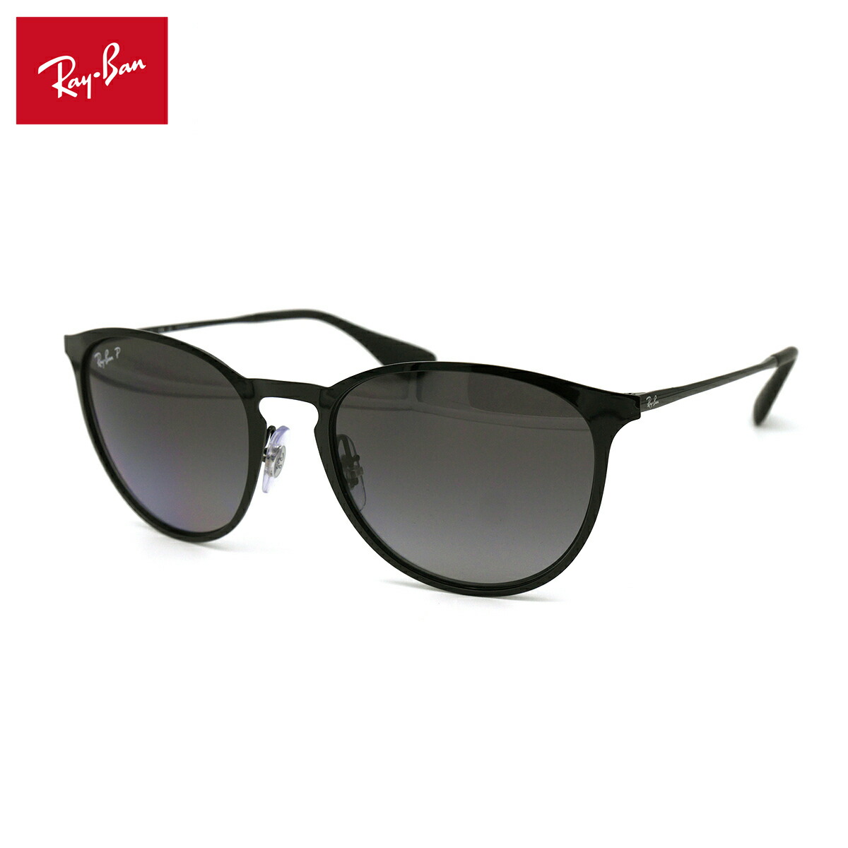 レイバン 偏光 黒眼鏡 RB3539 002/T3 54粍 Ray-Ban エリカ属 金属元素 ERIKA METAL UV撥ねのける 紫外線撥ねのける