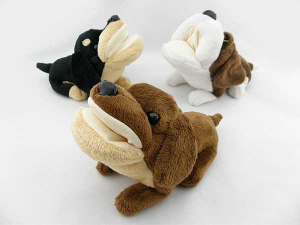ヌイグルミとしてもラブリー！[Animal stand]犬のメガネスタンド アニマルスタンド-E5-ダックスチャ(新品  正規品)