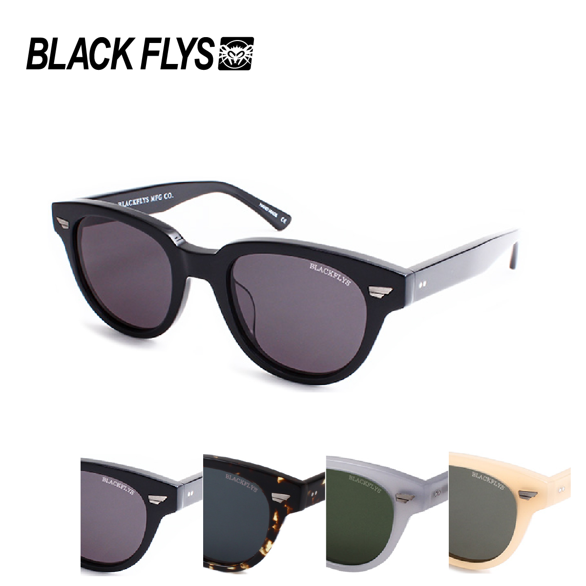 楽天市場】偏光サングラス BLACK FLYS FLY HARVEY(POL) BF-1237 フライ 