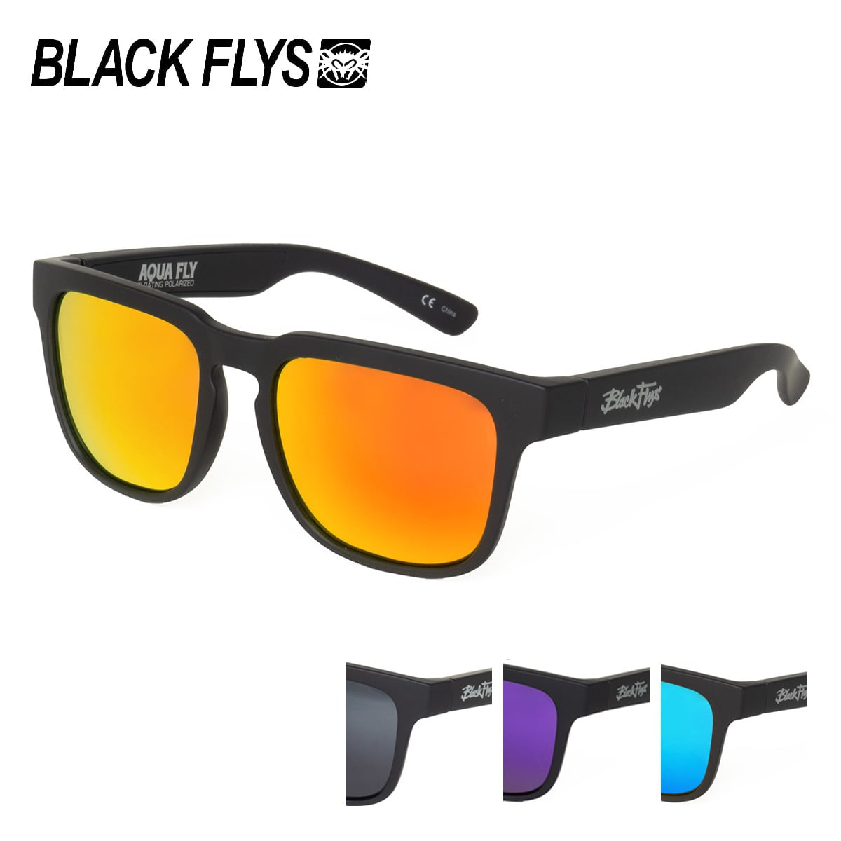 BLACK FLYS ブラックフライ サングラス AQUA FLY BF-1093 52サイズ