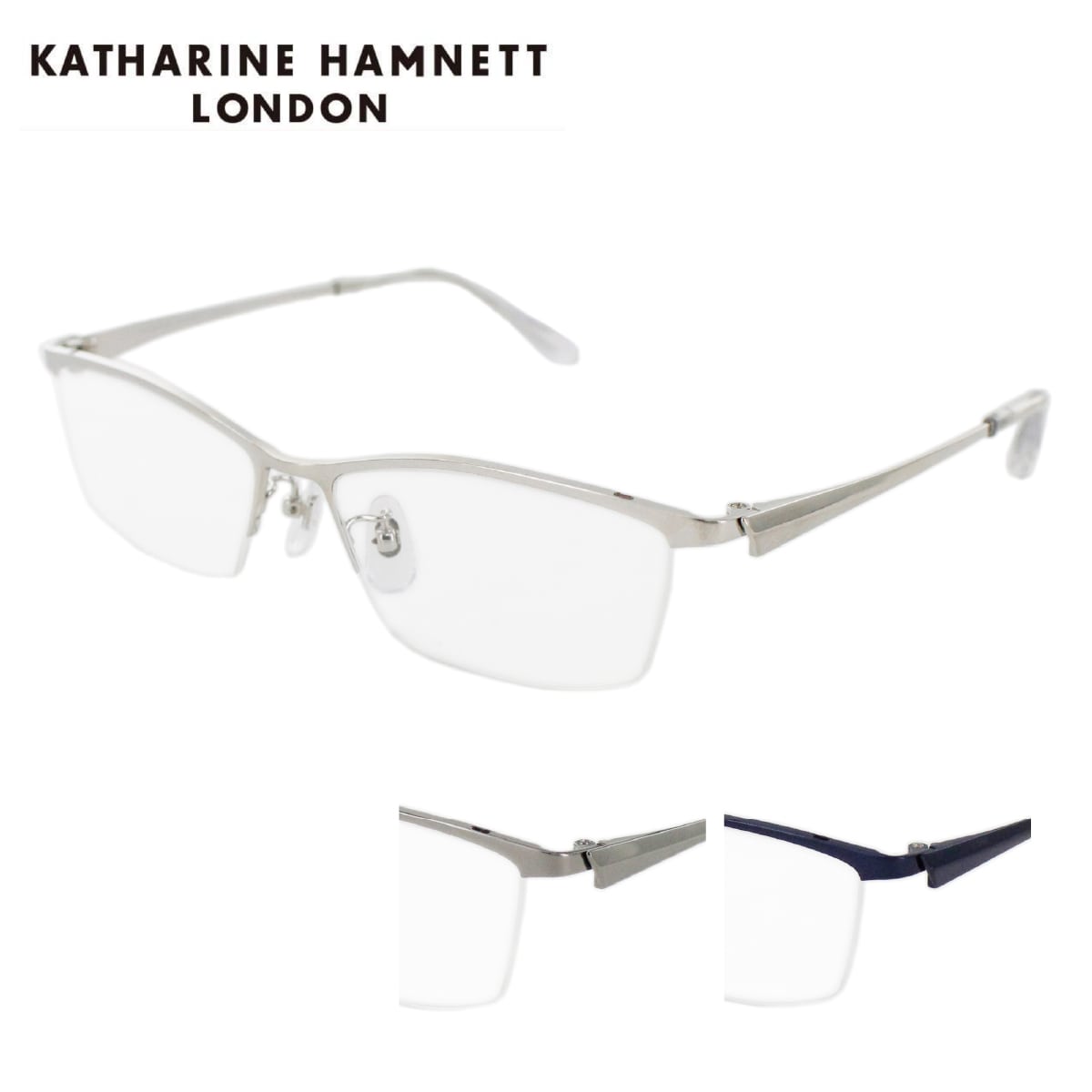 楽天市場】【レンズセット】[KATHARINE HAMNETT] キャサリンハムネット KH9112-1 薄型レンズ付メガネセット ナイロール モード  上品 シャープ 新品 眼鏡 お買得 めがね 度付き 国産 : アイワン秋葉原