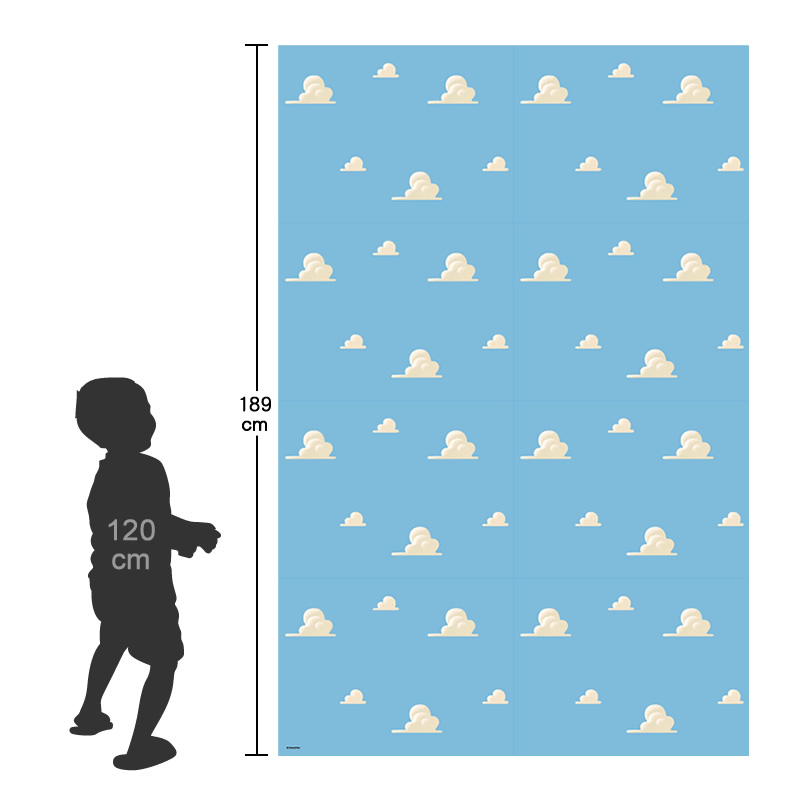 楽天市場 トイストーリー カベデコール アンディーズルーム 雲 ご注文より15営業日前後にて発送 アイアップ公式ショップ Paldepa