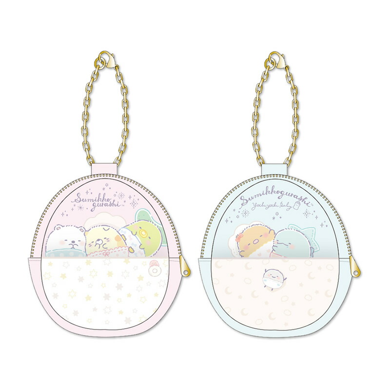 楽天市場】すみっコぐらし TAMAGOポーチ ピンク ブルー たまご型