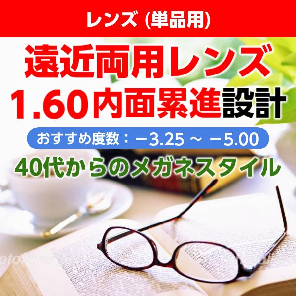 イトー水晶体遠近両用・内面累進水晶体 曲がり目率1.60