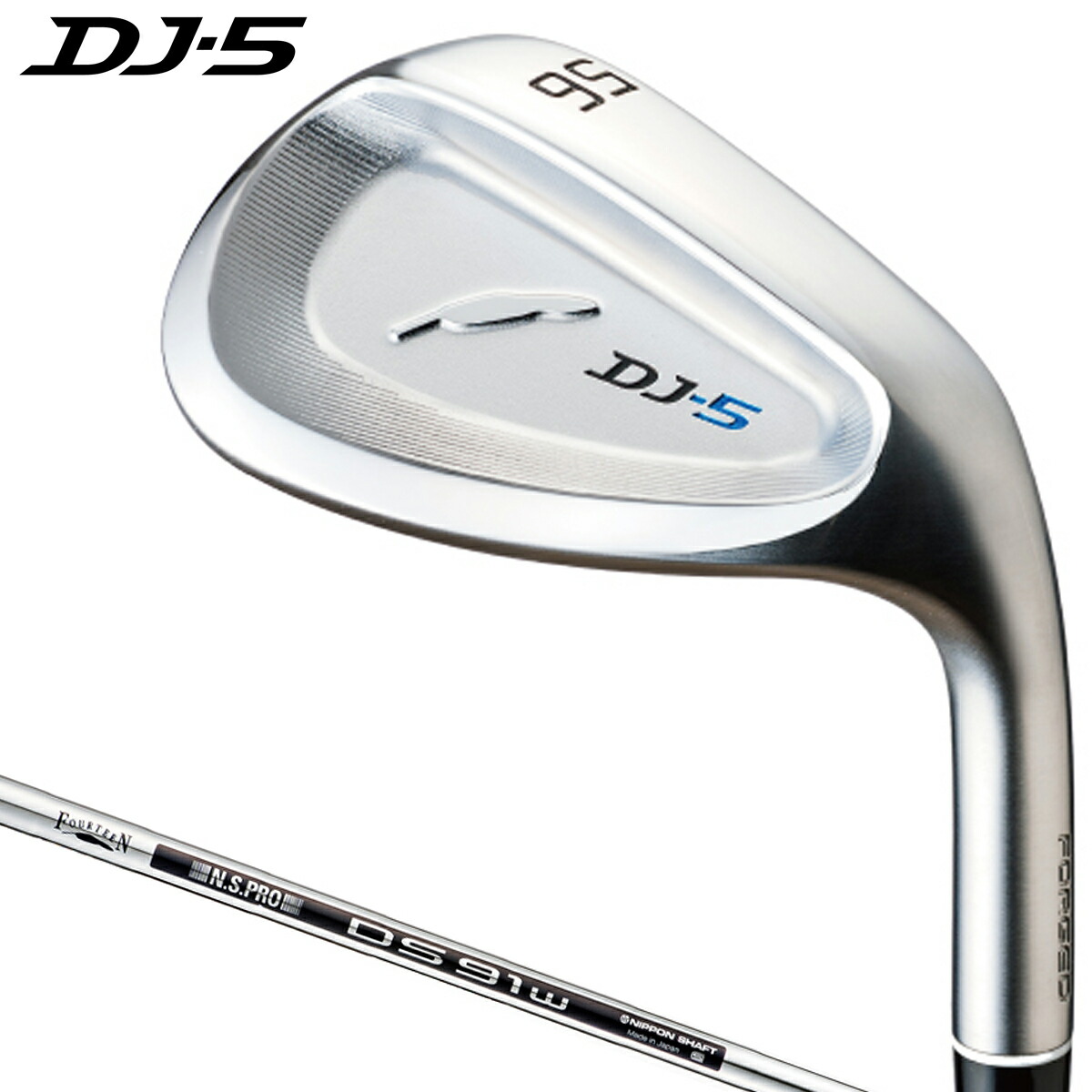 フォーティーン DJ-5 BLACK Edition ウェッジ 2022年モデル DS-91w BK スチールシャフト #50 