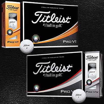 タイトリスト日本正規品「ＰＲＯＶ１」、「ＰＲＯＶ１Ｘ」ゴルフボール１ダース（１２個入り）