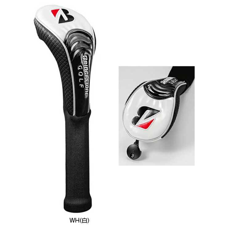 公式ショップ公式ショップBRIDGESTONE GOLF(ブリヂストンゴルフ)日本正規品 プロモデル ユーティリティ用ヘッドカバー 「HCG101」  ゴルフ