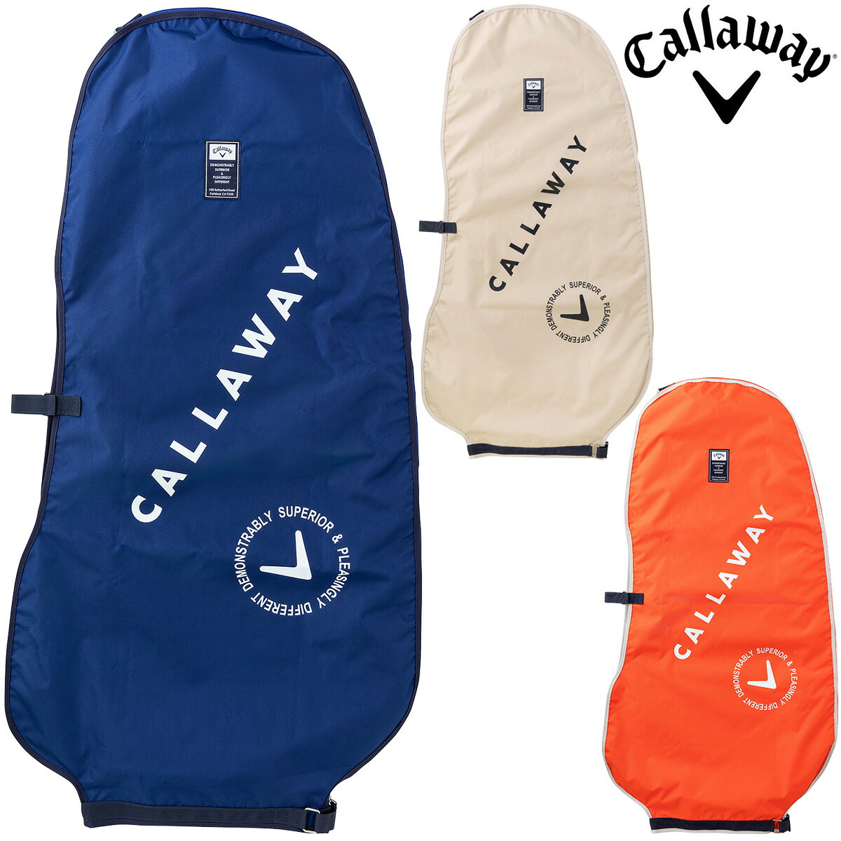 Callaway キャディバッグ トラベルカバー付 キャロウェイ、ツアープロも御用達のトラベルカバーとキャリーバッグを