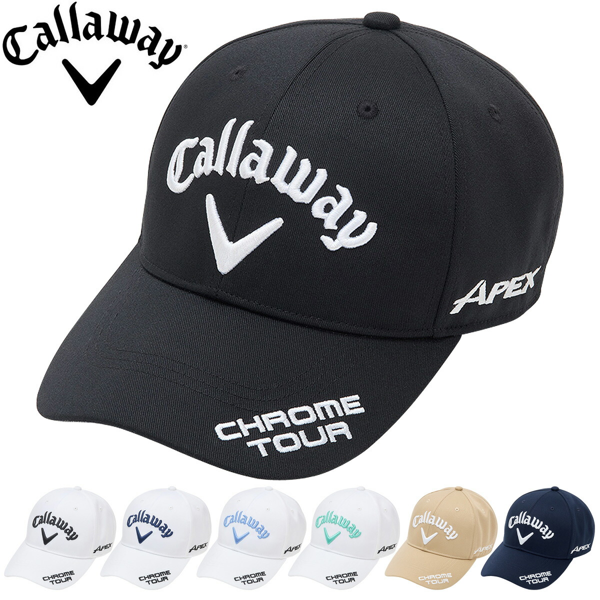 完売品 Callaway × CLUBHAUS コラボ2025　キャップ　グレー Callaway＋CLUBHAUS Cap 2025 (MENS) | キャップ・バイザー