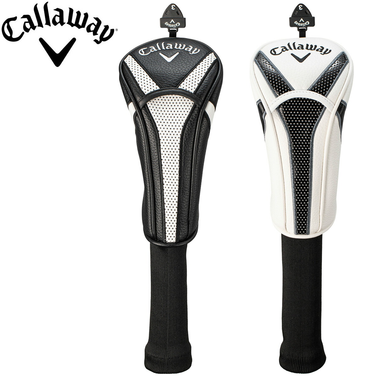 CALLAWAY ゴルフバッグ トリコロールカラーandヘッドカバー CALLAWAY ゴルフバッグ トリコロールカラーandヘッドカバー