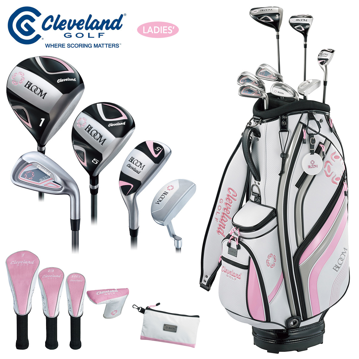 ライトニングボルト Cleveland Golf クリーブランド BLOOM パッケージ