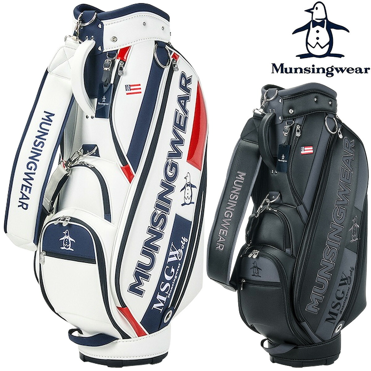 楽天市場】Munsingwear マンシングウェア ゴルフ キャディバッグ