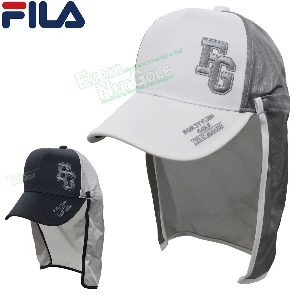 楽天市場 最大3900円offクーポン Fila Golf フィラゴルフ 日本正規品 日よけ付きメンズゴルフキャップ 新製品 740 911 あす楽対応 ｅｚａｋｉ ｎｅｔ ｇｏｌｆ